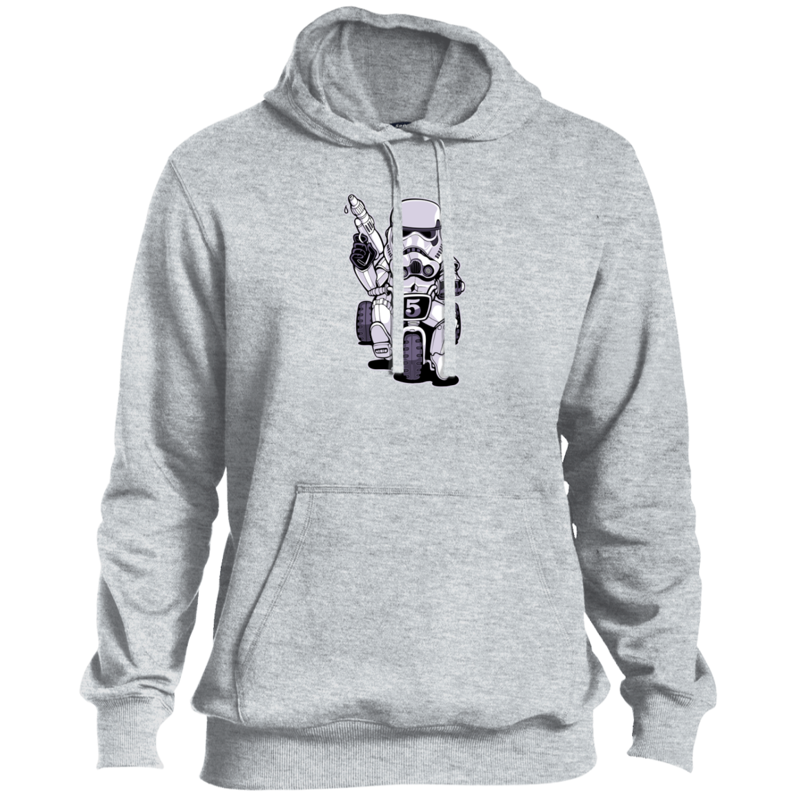 "TOOPER ON A BIKE" Mens Tall Pullover Hoodie