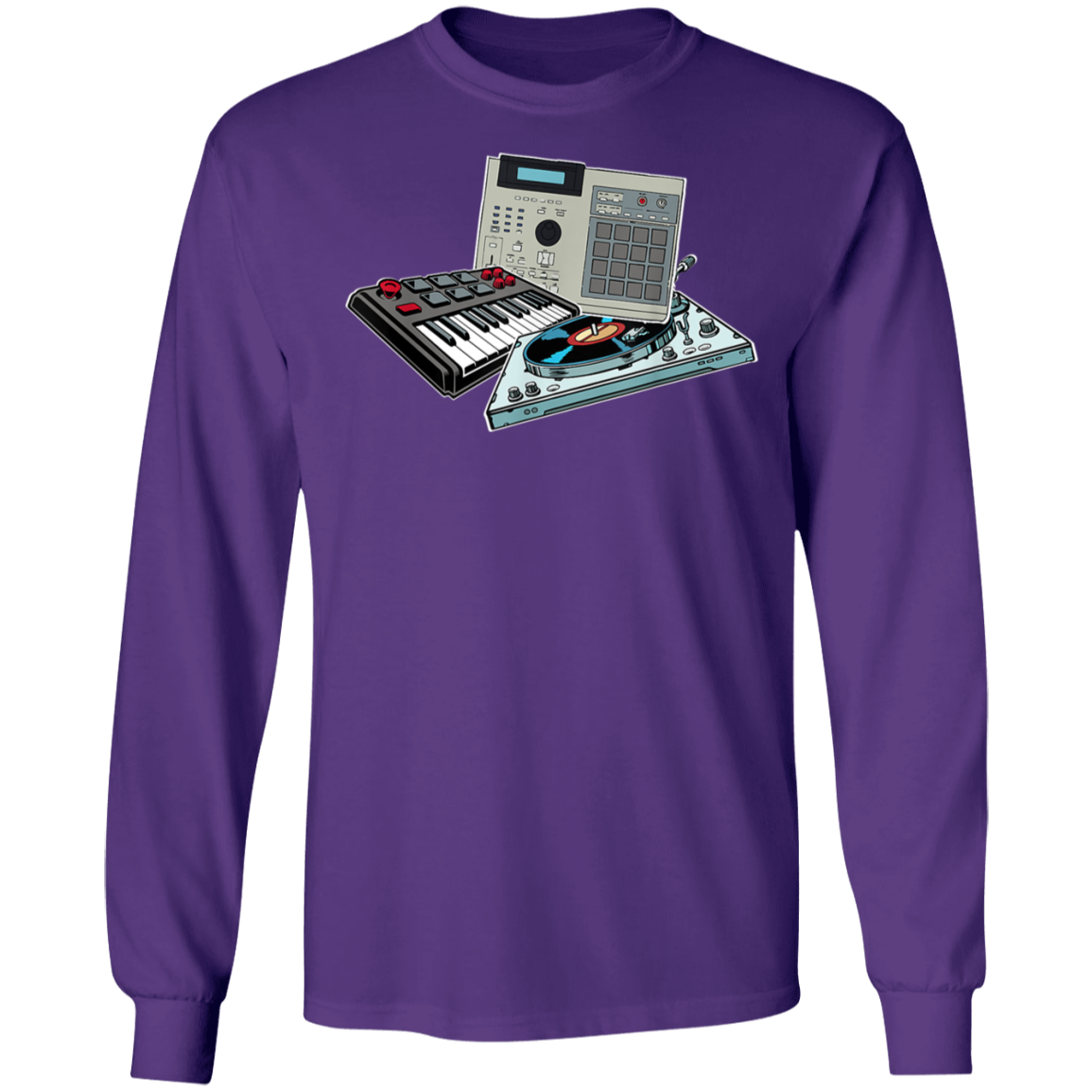 "DRUM MACHINE" LS Ultra Cotton T-Shirt