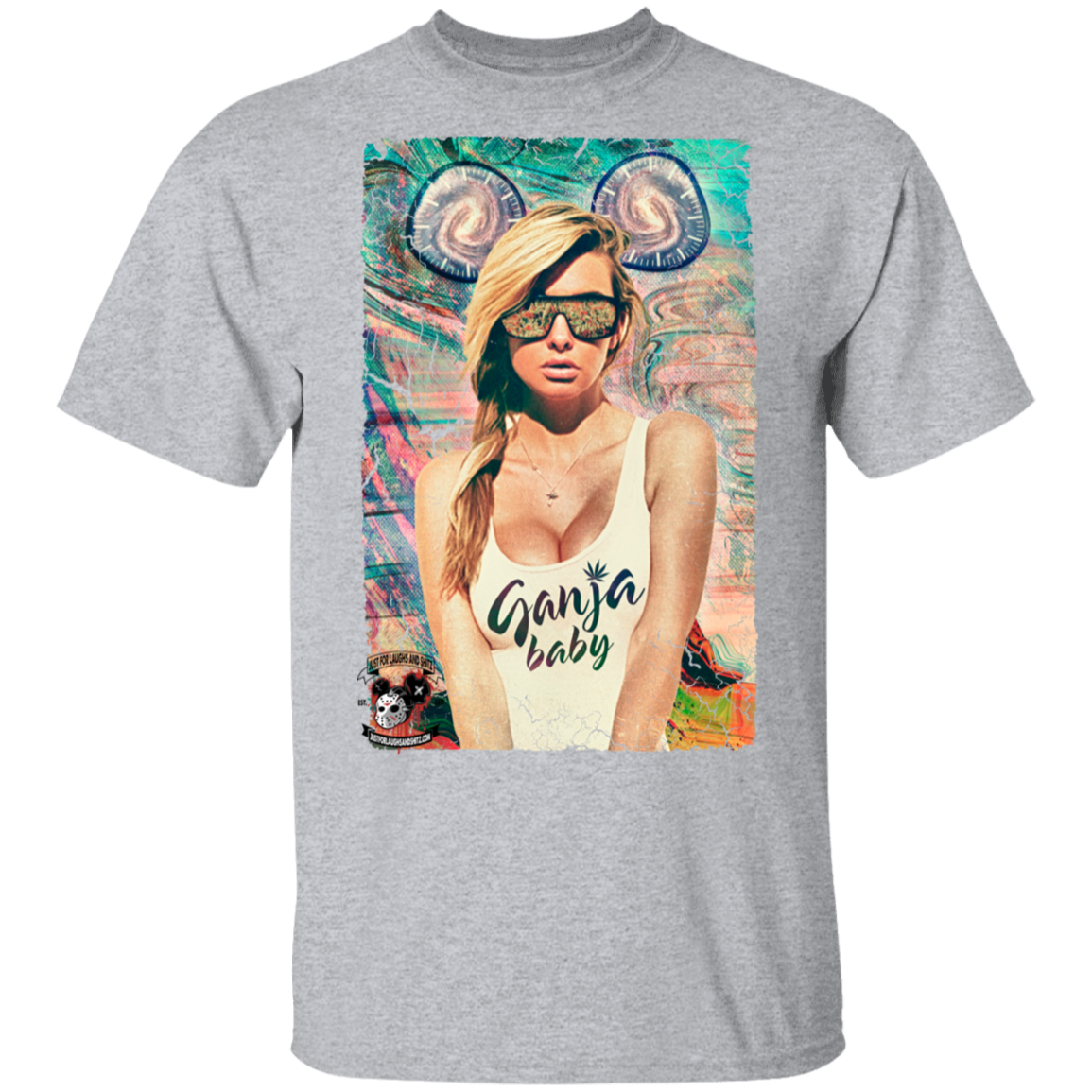 "GANJA BABY" 5.3 oz. T-Shirt