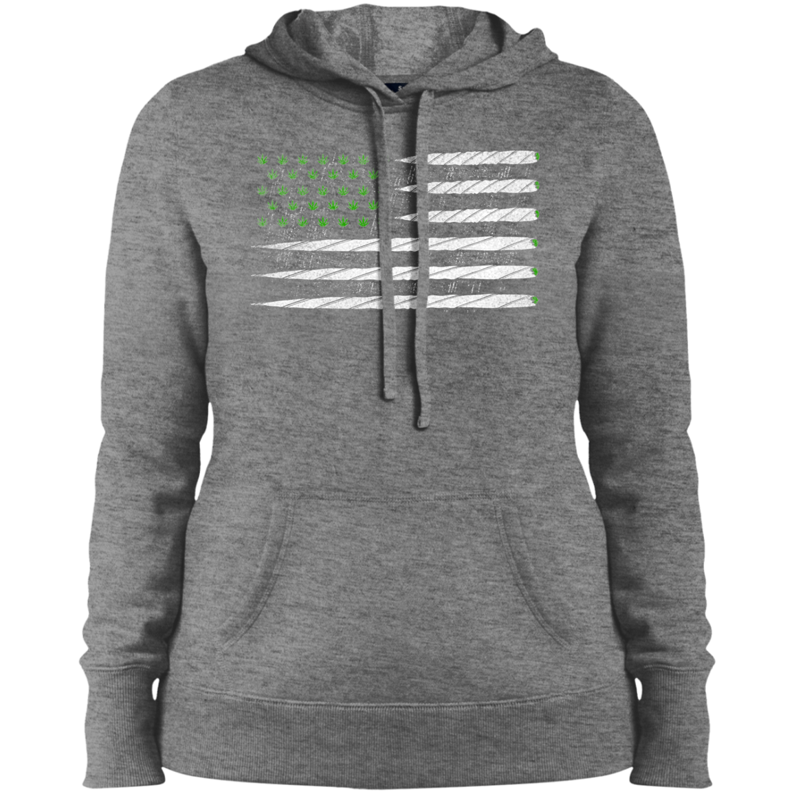 "JOINT FLAG" Ladies' Pullover Hooded Sweatshirt