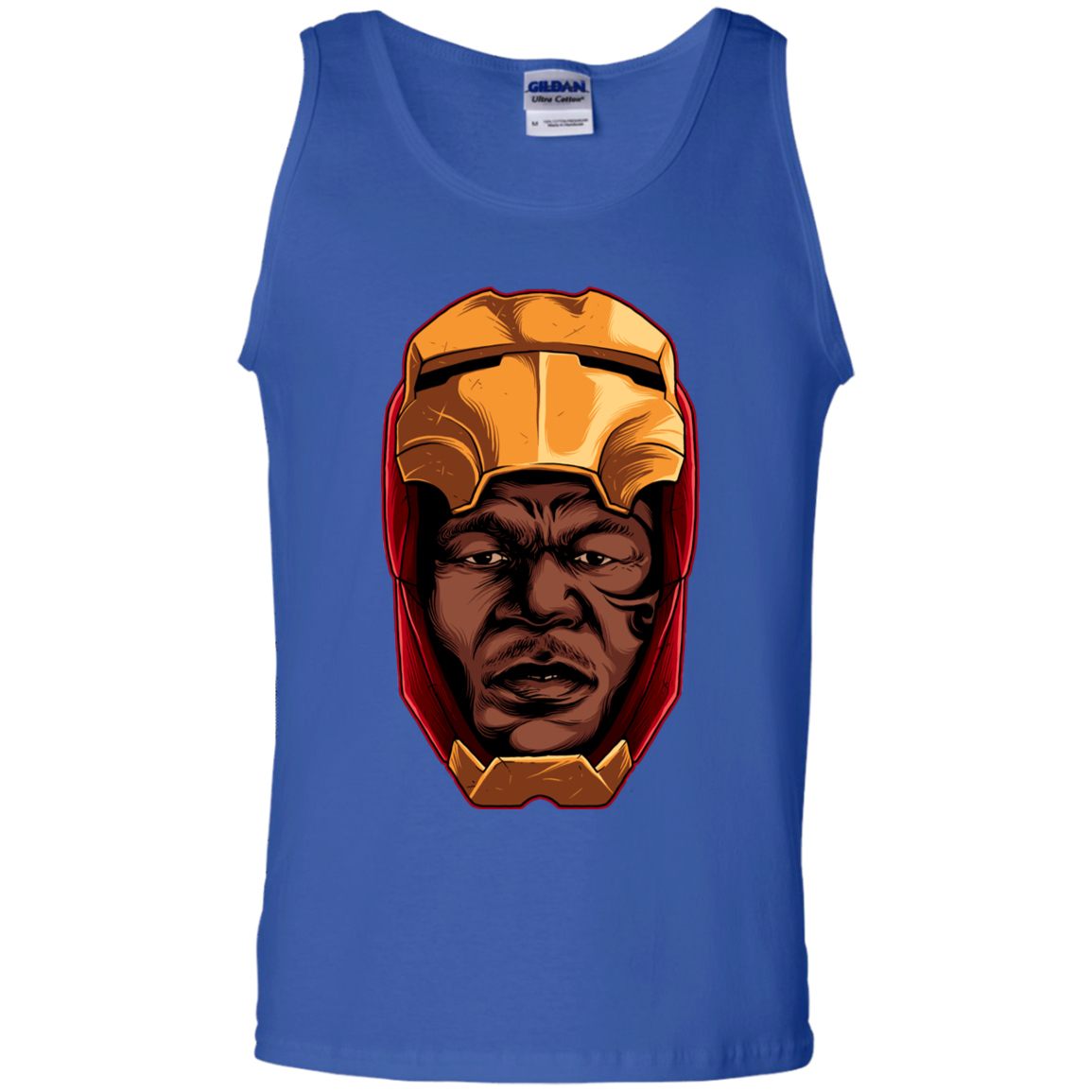 "THE REAL IRON"100% Cotton Tank Top