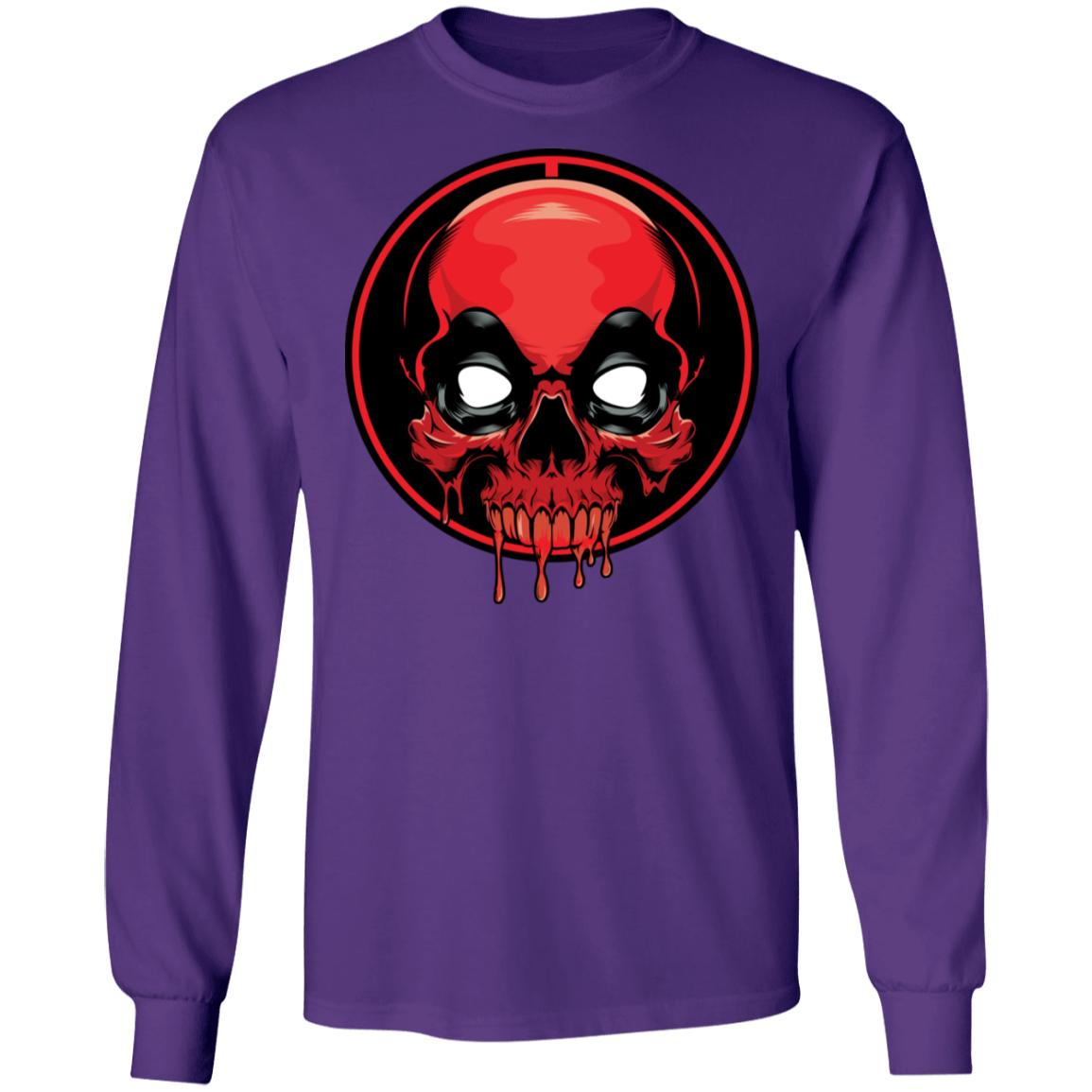 "SKULLPOOL" LS Ultra Cotton T-Shirt