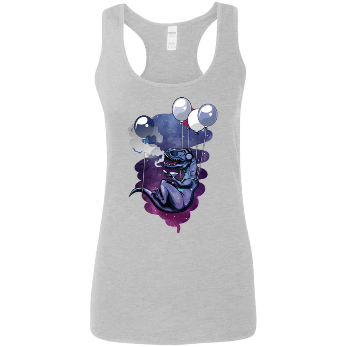 "HIGH LIFE" Ladies' Softstyle Racerback Tank