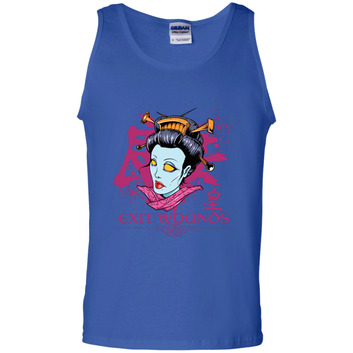 "EXIT WOUNDS" 100% Cotton Tank Top