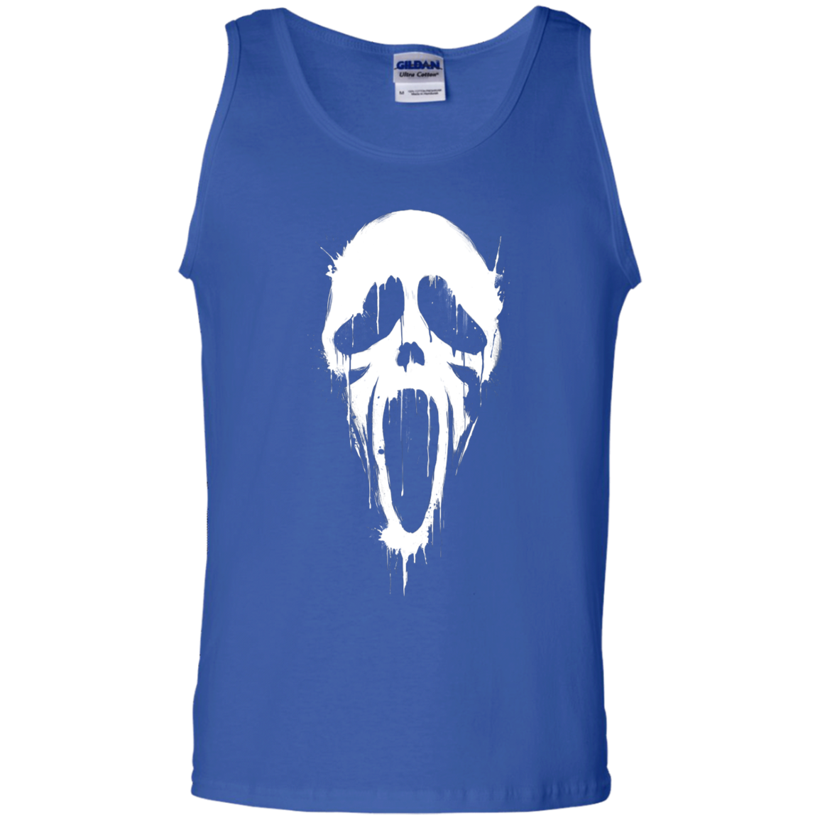 "SCREAM" 100% Cotton Tank Top