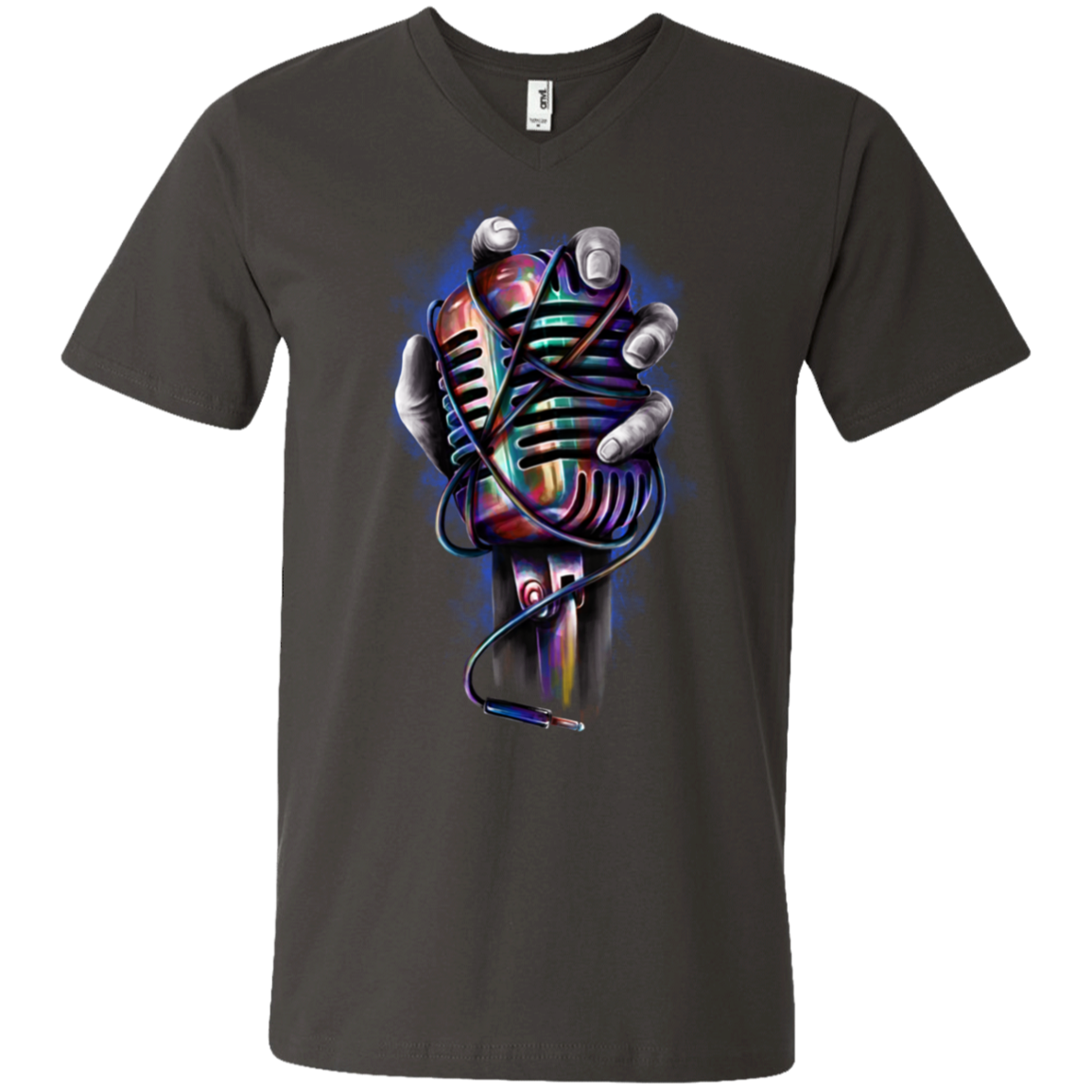 "NOT A TOY" Men's Printed V-Neck T-Shirt