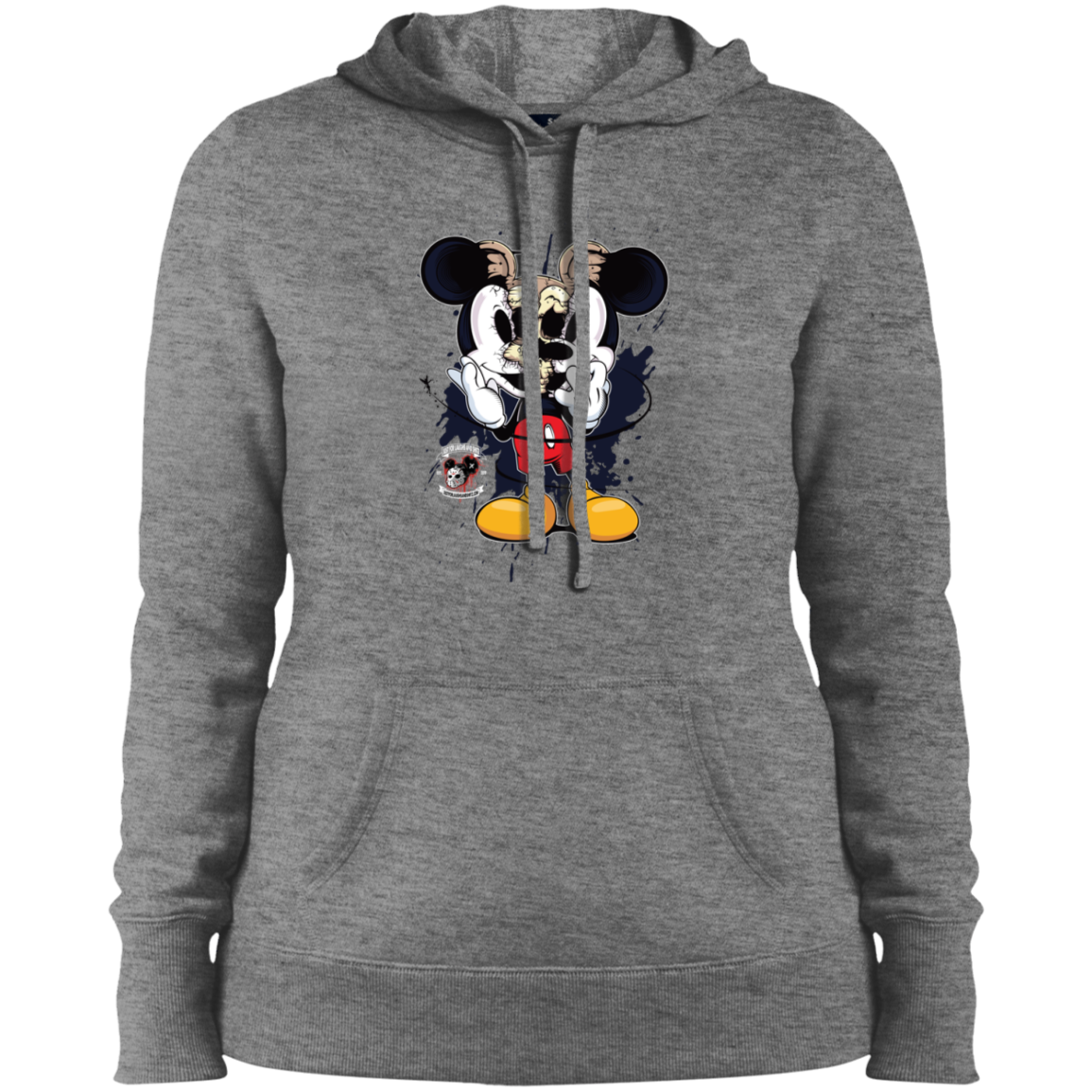 "SKULL MICKEY" Ladies' Pullover Hooded Sweatshirt