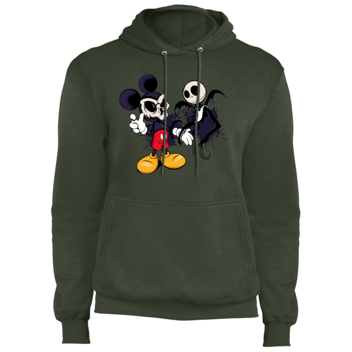 "NIGHTMARE MICKEY" Core Fleece Pullover Hoodie