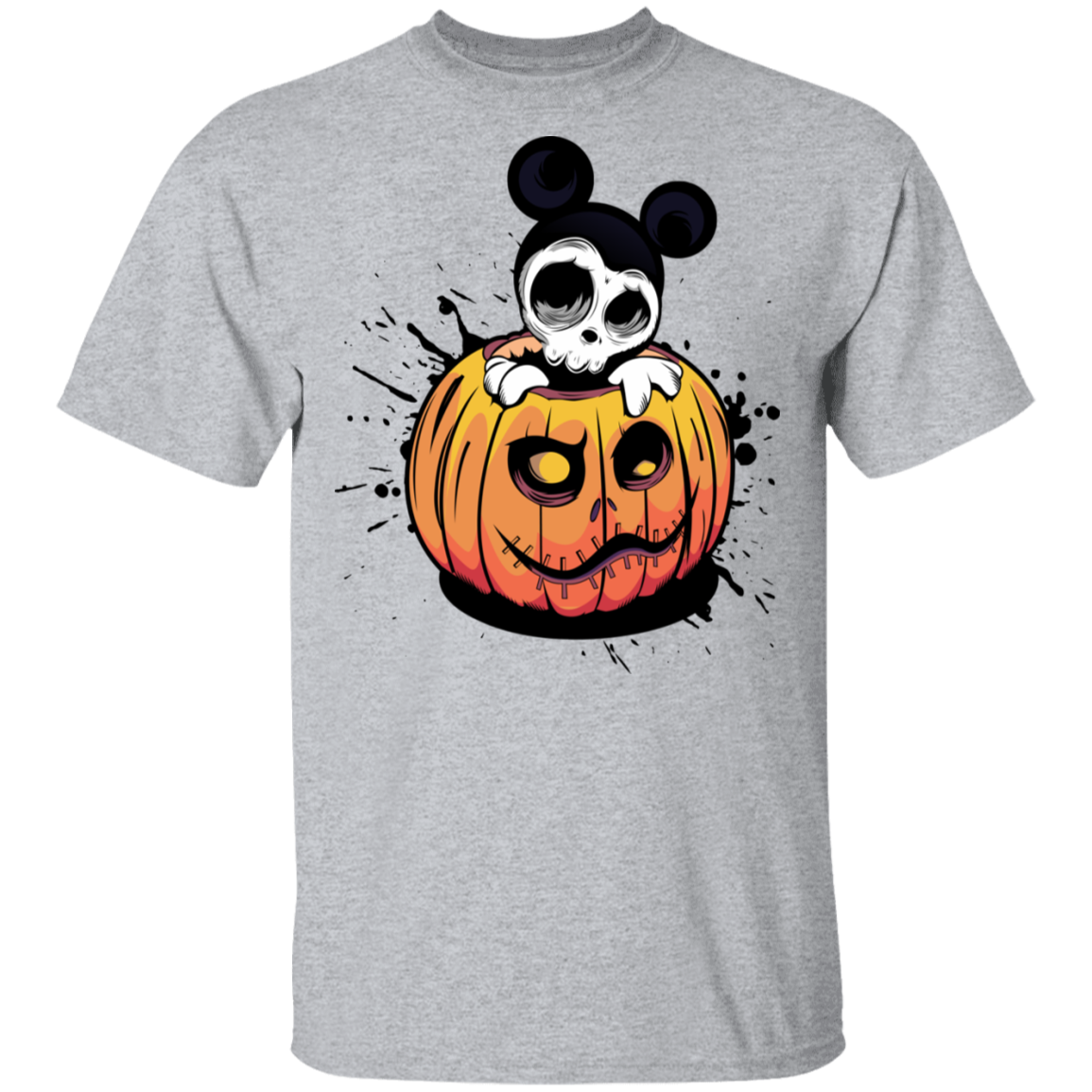 "HALLOWEEN MICKEY" 5.3 oz. T-Shirt