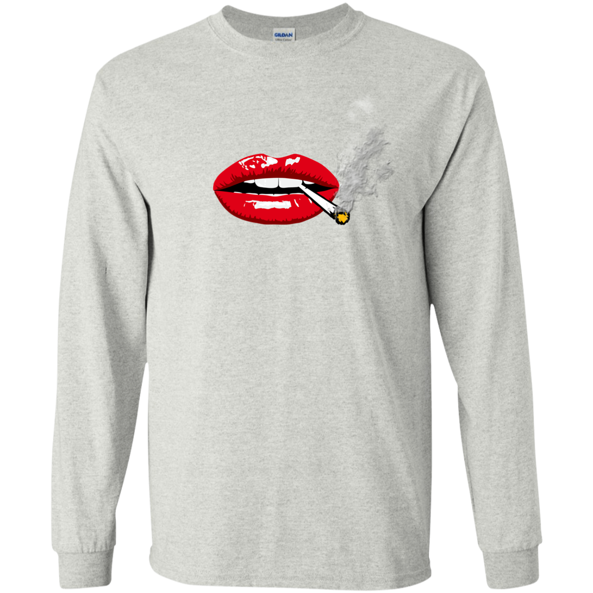 "SEXY LIPS" LS Ultra Cotton T-Shirt