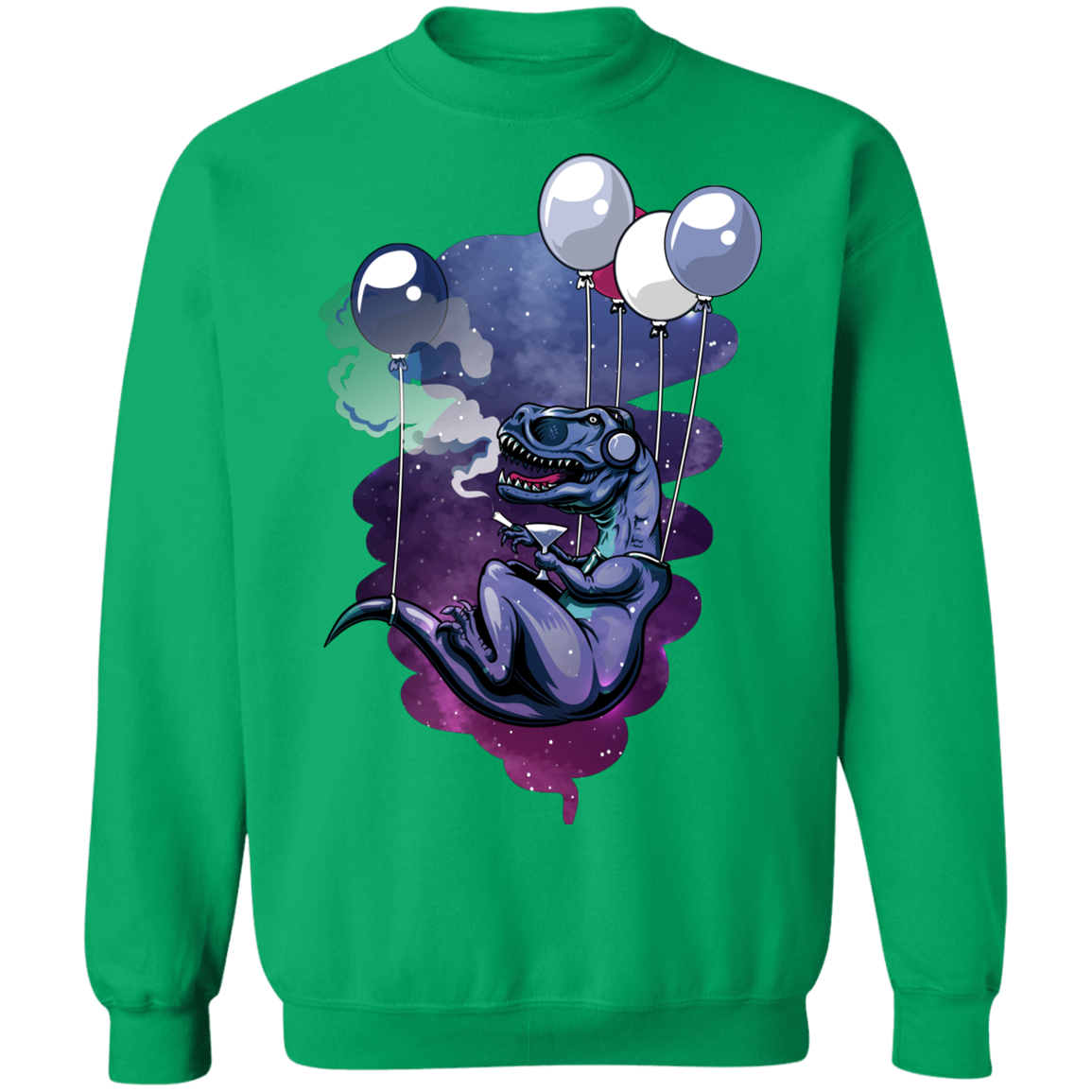 "HIGH LIFE" Crewneck Pullover Sweatshirt 8 oz.