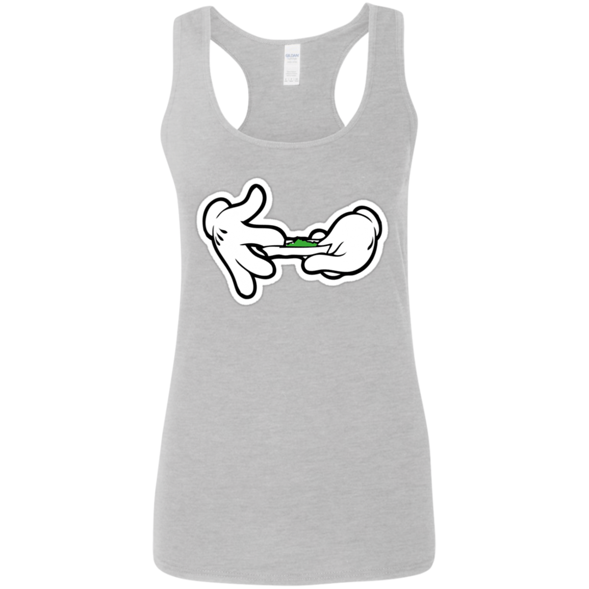 "ROLL THAT ISH" Ladies' Softstyle Racerback Tank