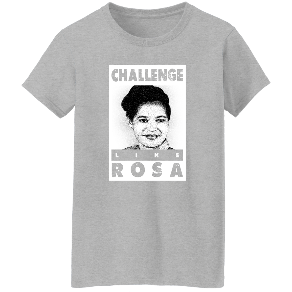 "LIKE ROSA" Ladies' 5.3 oz. T-Shirt