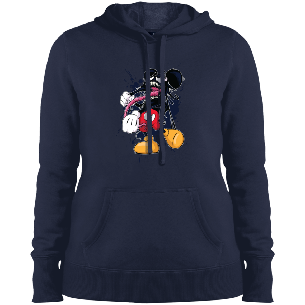 "VENOM MOUSE" Ladies' Pullover Hooded Sweatshirt