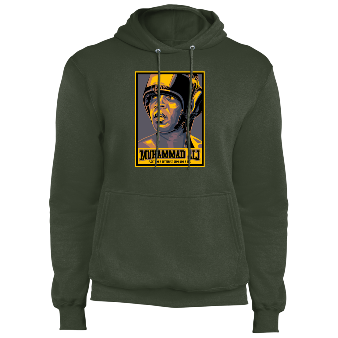 "FLOAT LIKE A BUTTERFLY" Core Fleece Pullover Hoodie