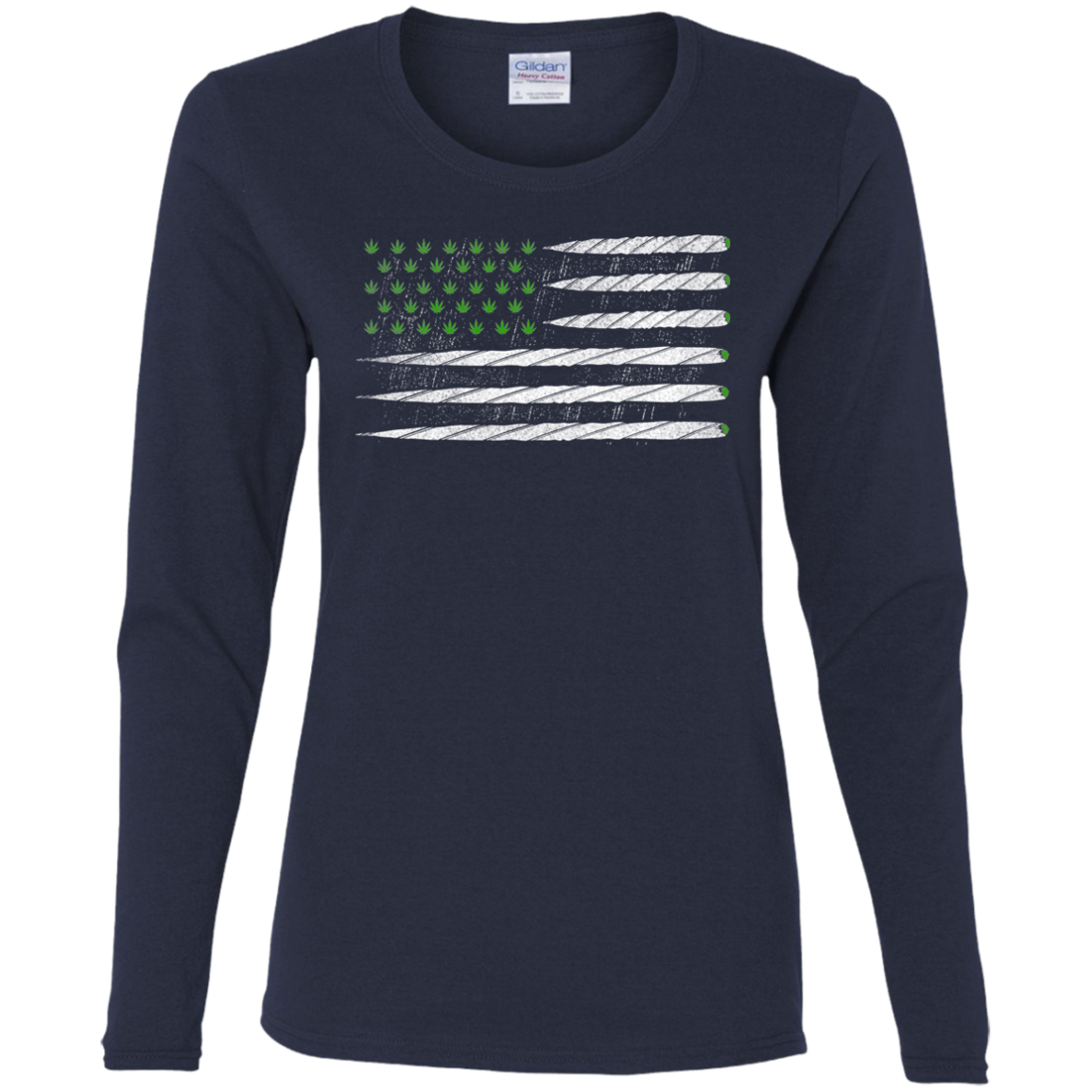 "JOINT FLAG" Ladies' Cotton LS T-Shirt