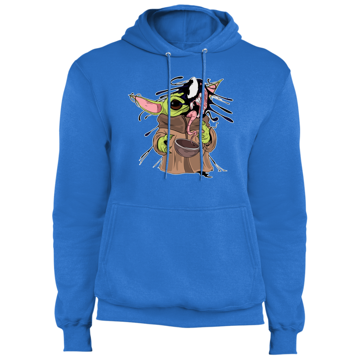 "BABY YODA VENOM" Core Fleece Pullover Hoodie