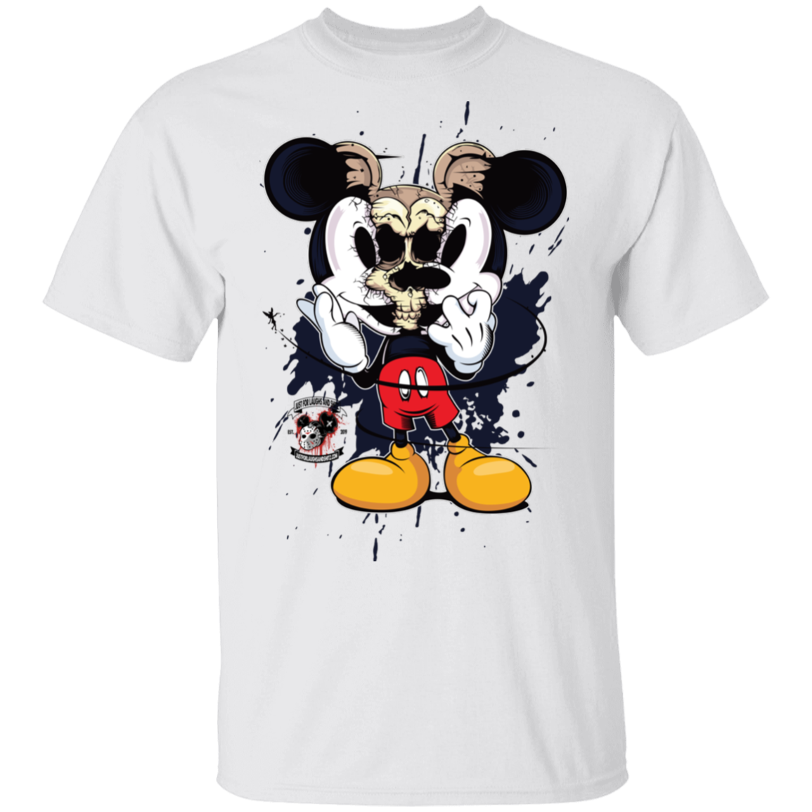"SKULL MICKEY" 5.3 oz. T-Shirt