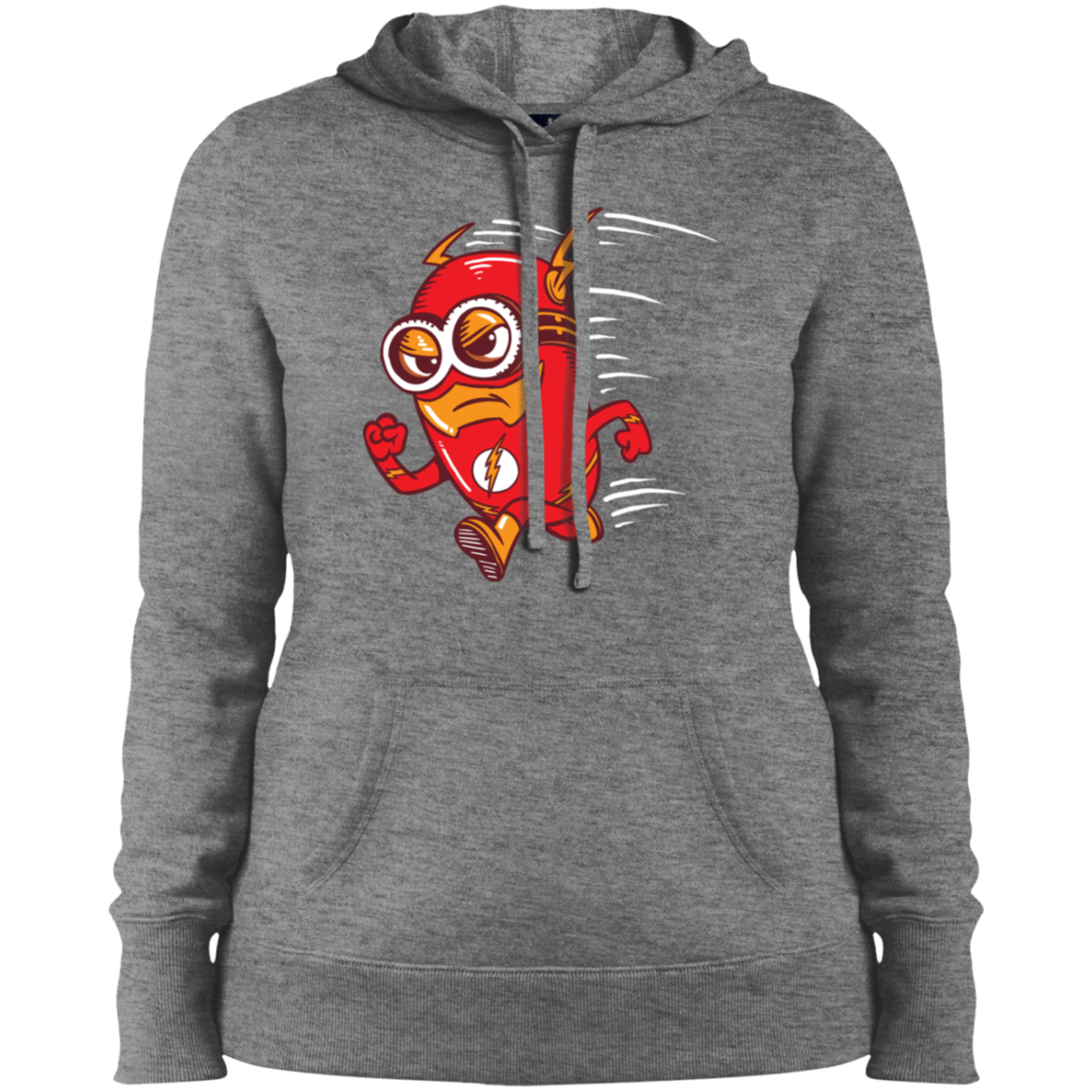 "FLASH MINION" Ladies' Pullover Hooded Sweatshirt