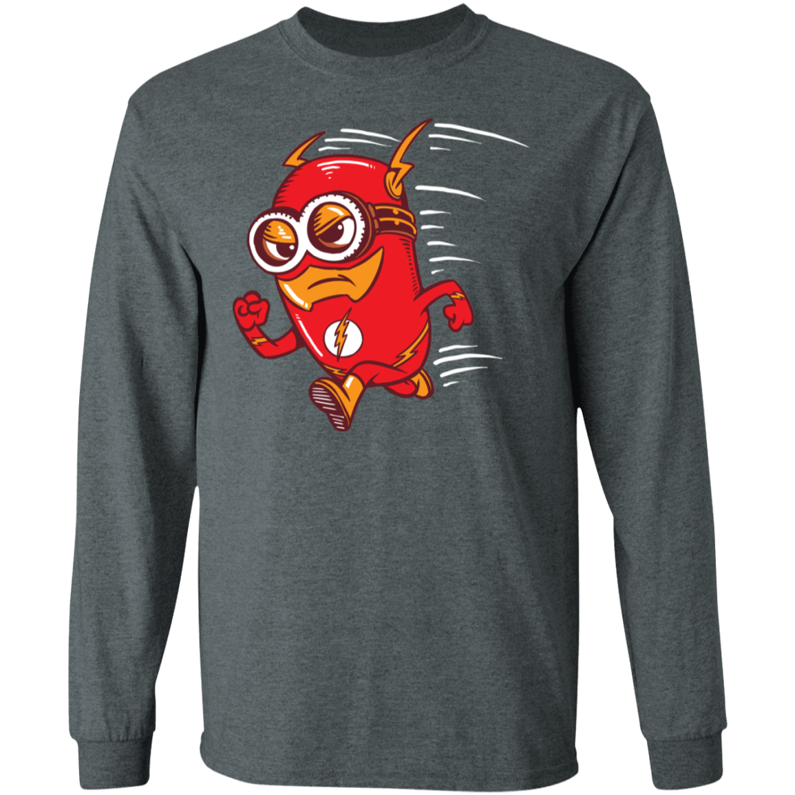 "FLASH MINION" LS Ultra Cotton T-Shirt