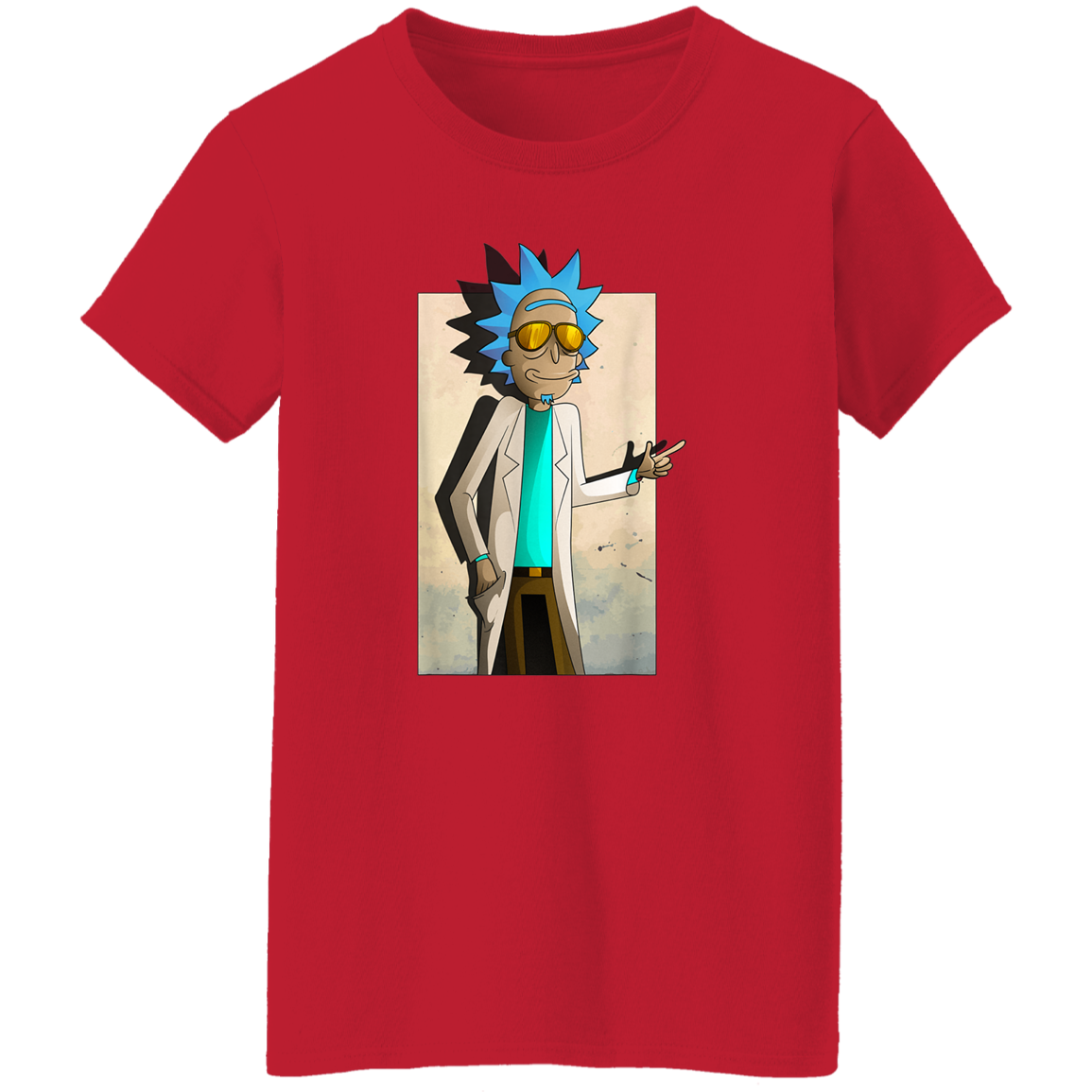 "COOL RICK" Ladies' 5.3 oz. T-Shirt