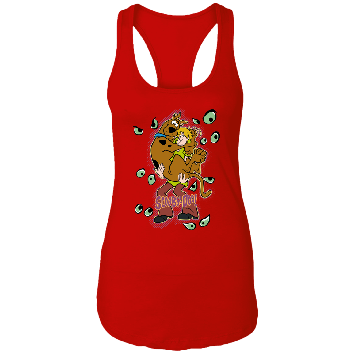 "SCOOBY-DOO" Ladies Ideal Racerback Tank