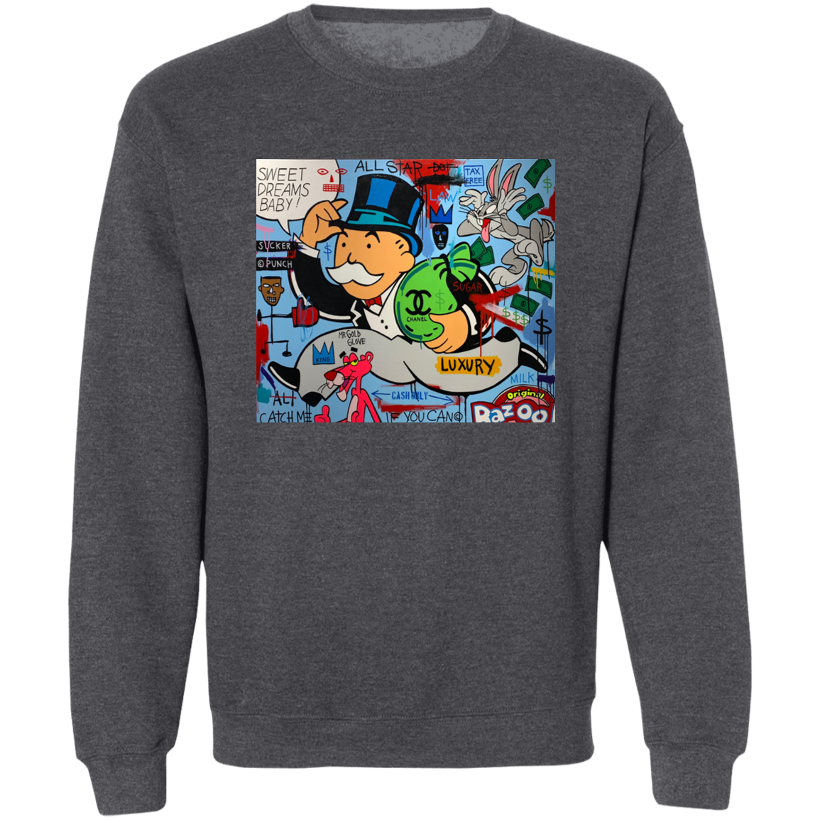 "SWEET DREAMS" Crewneck Pullover Sweatshirt