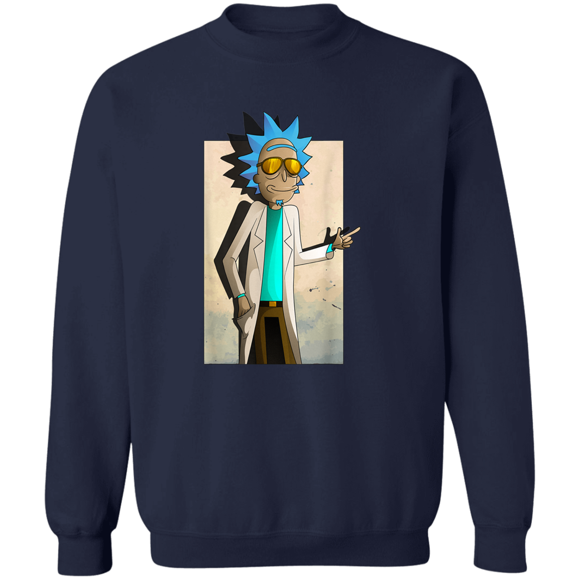 "COOL RICK" Crewneck Pullover Sweatshirt