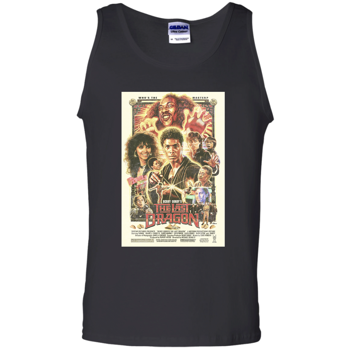 "WHO IS THE MASTER" 100% Cotton Tank Top