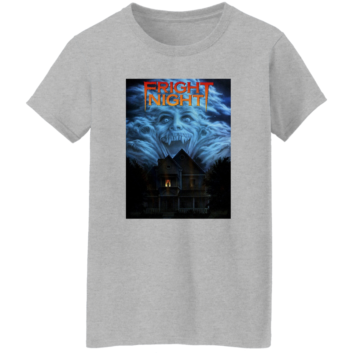 "FRIGHT NIGHT" Ladies' 5.3 oz. T-Shirt