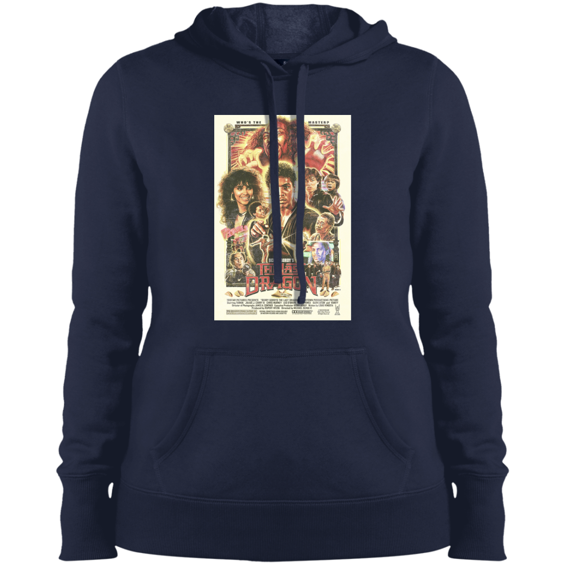 "WHO IS THE MASTER" Ladies' Pullover Hooded Sweatshirt