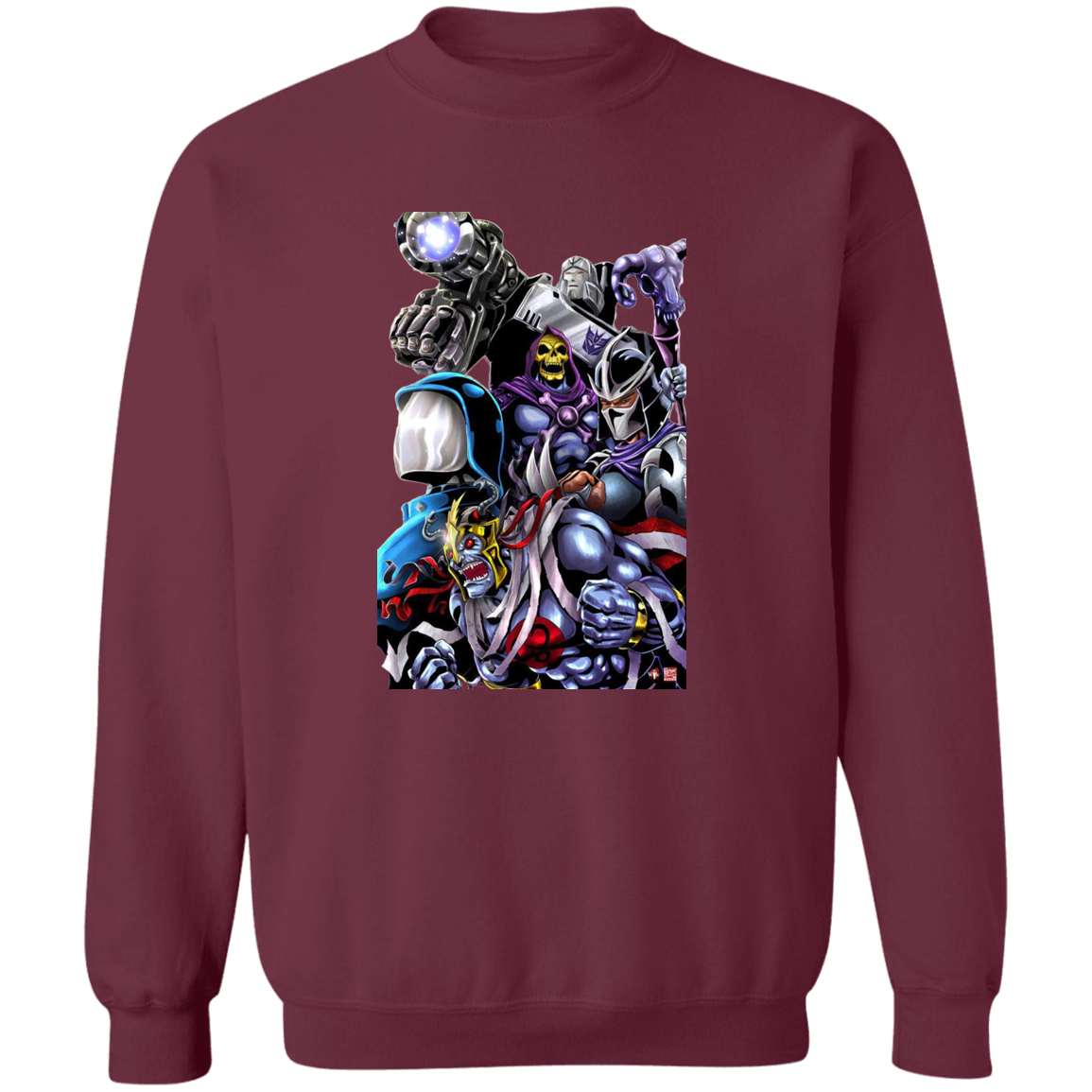 "80's EVIL" Crewneck Pullover Sweatshirt