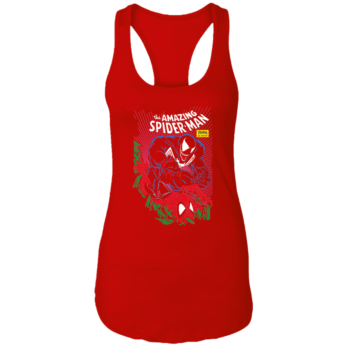 "VENOM IS BACK" Ladies Ideal Racerback Tank