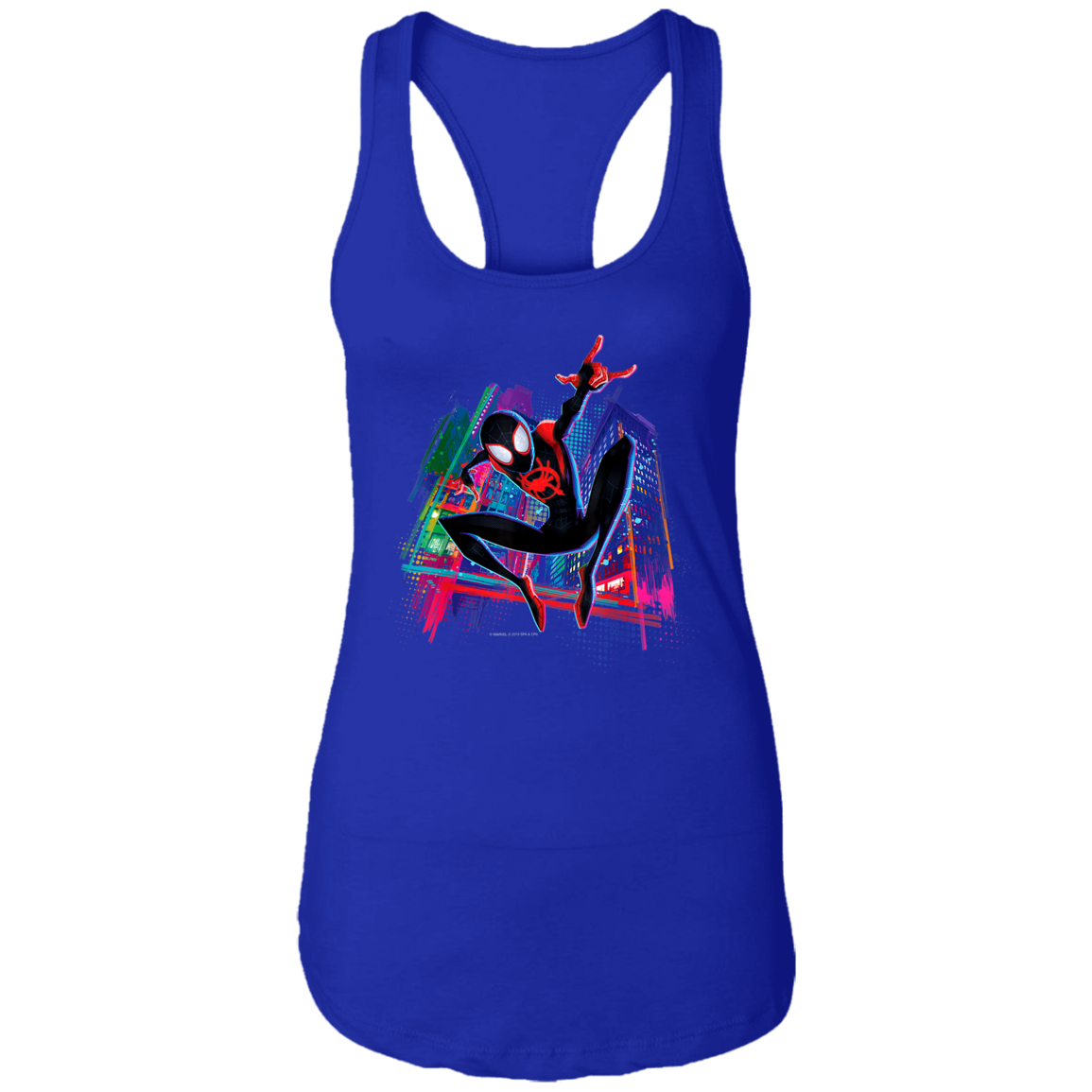 "MILES" Ladies Ideal Racerback Tank