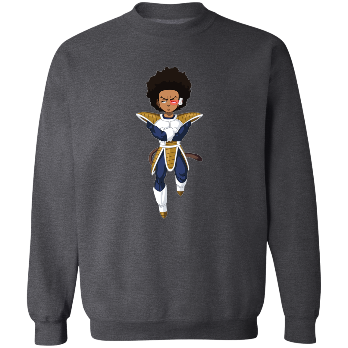 "HUEGETA" Crewneck Pullover Sweatshirt