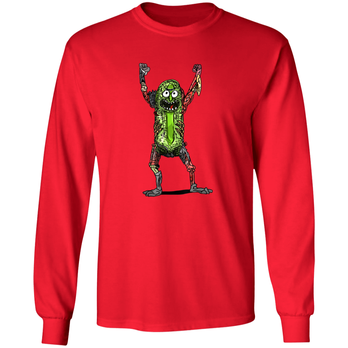 "PICKLE RICK" LS Ultra Cotton T-Shirt