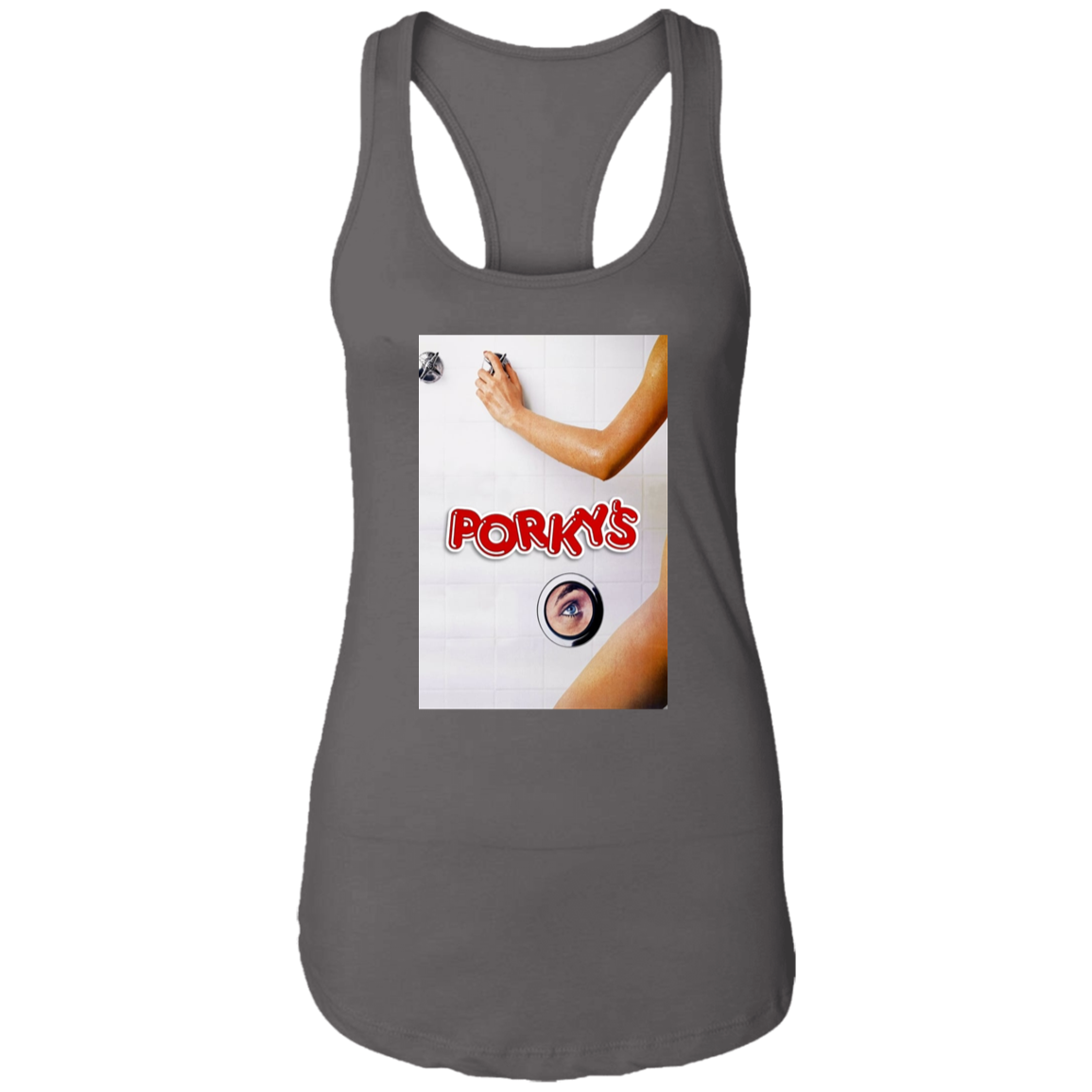 "GET IT AT" Ladies Ideal Racerback Tank