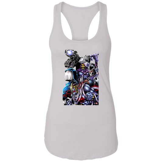 "80's EVIL" Ladies Ideal Racerback Tank