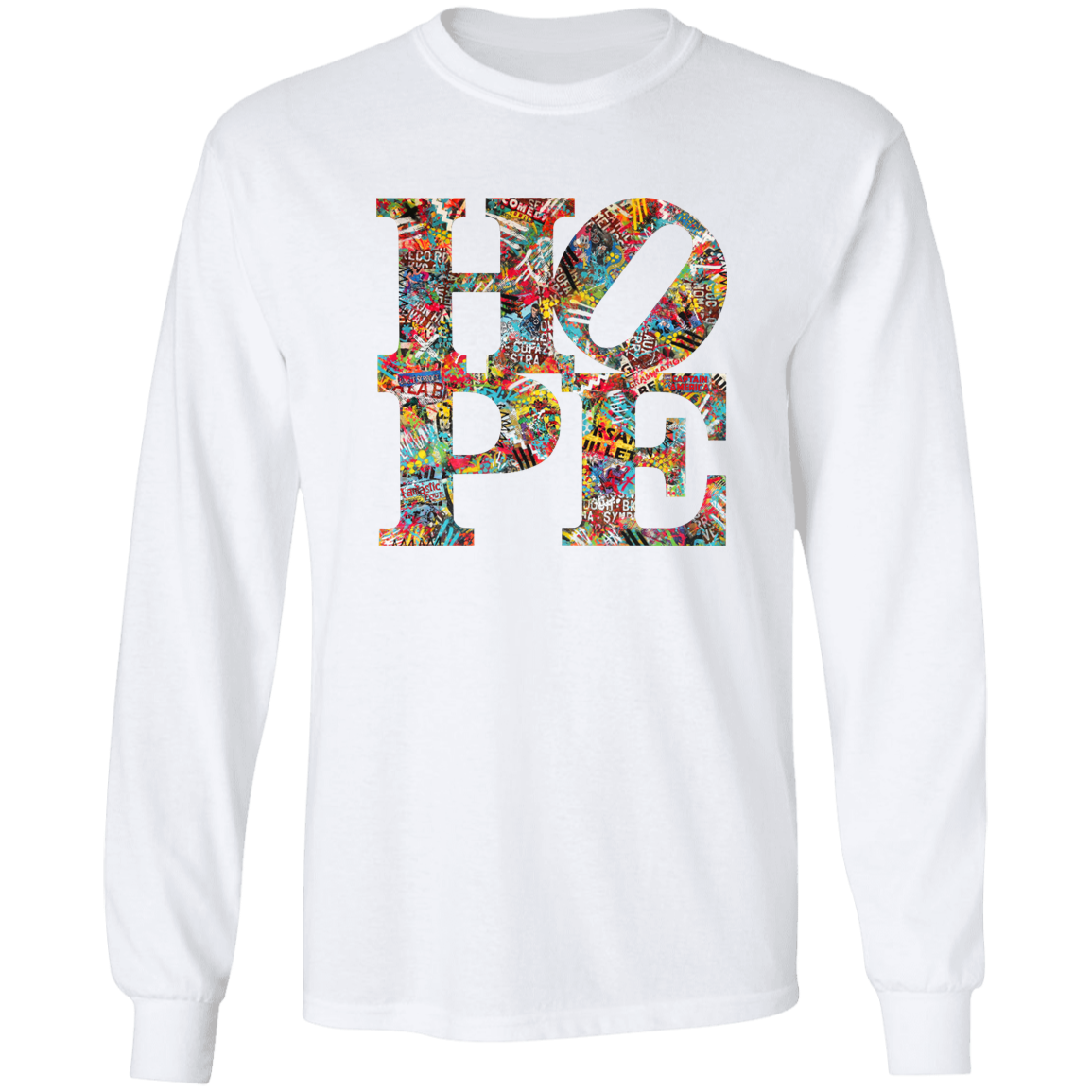 "HOPE" LS Ultra Cotton T-Shirt