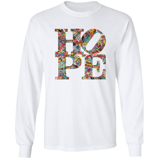 "HOPE" LS Ultra Cotton T-Shirt