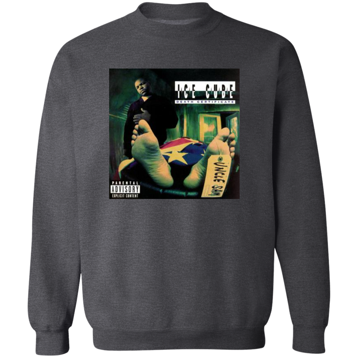 "I.C.D.C." Crewneck Pullover Sweatshirt