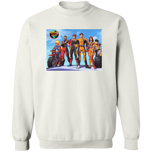 "B6" Crewneck Pullover Sweatshirt