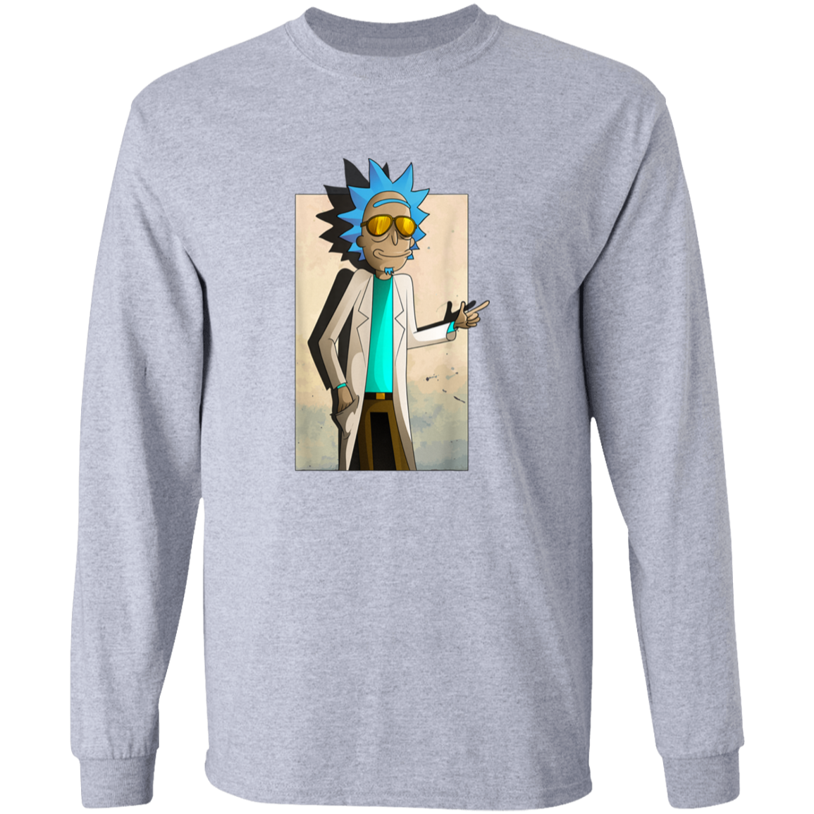 "COOL RICK" LS Ultra Cotton T-Shirt