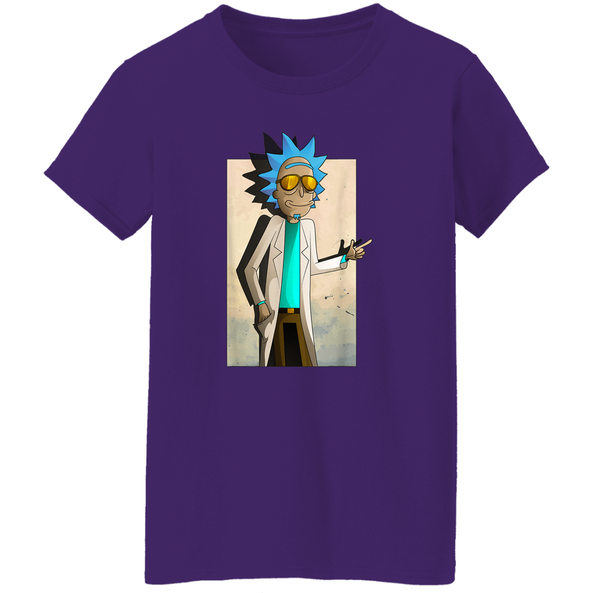 "COOL RICK" Ladies' 5.3 oz. T-Shirt