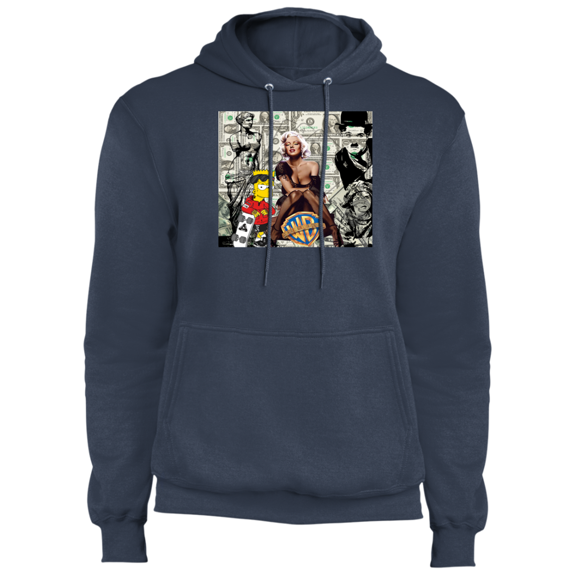 "MONEY MAKING MARILYN" Core Fleece Pullover Hoodie