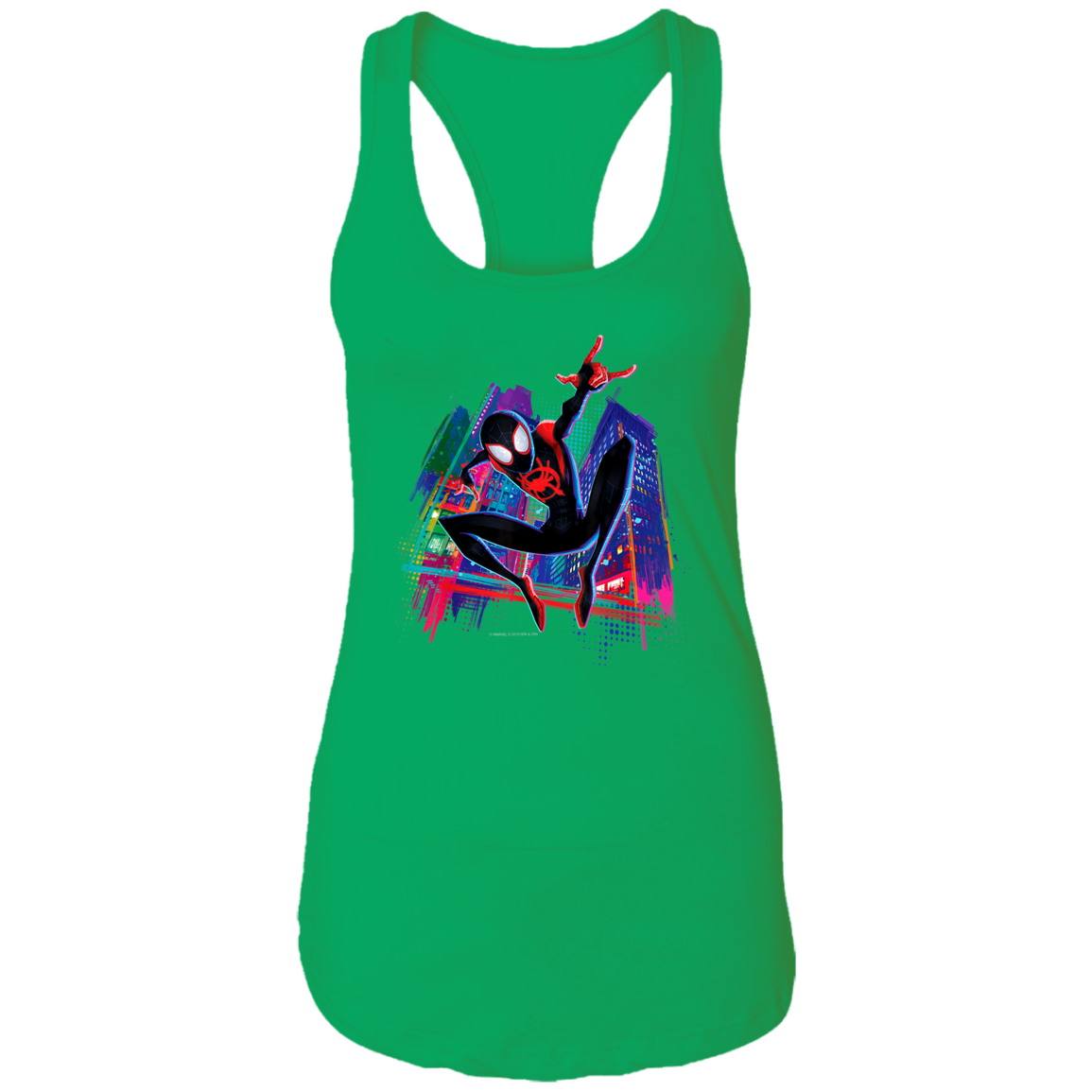 "MILES" Ladies Ideal Racerback Tank