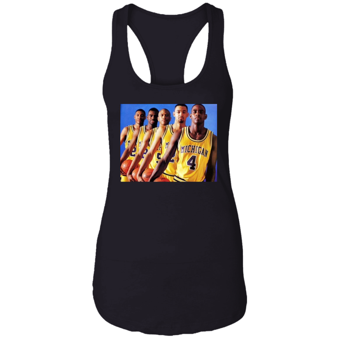 "FABFIVE" Ladies Ideal Racerback Tank