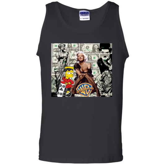 "MONEY MAKING MARILYN" 100% Cotton Tank Top