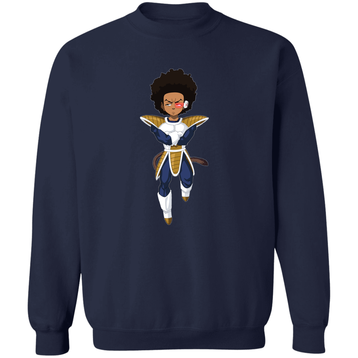 "HUEGETA" Crewneck Pullover Sweatshirt