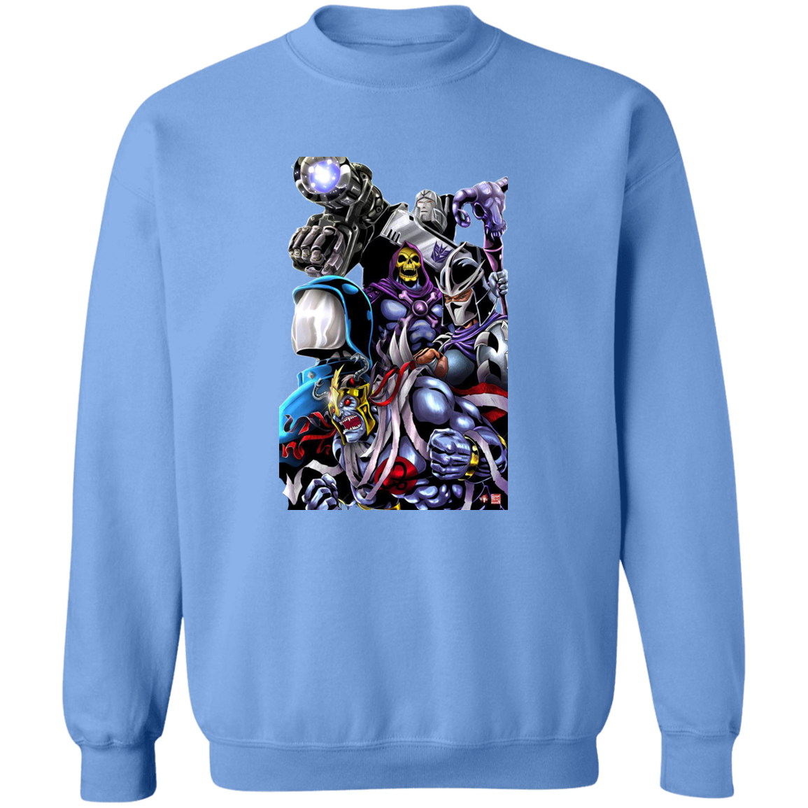 "80's EVIL" Crewneck Pullover Sweatshirt